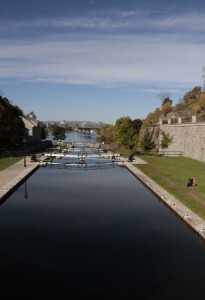 Locks on Riedau Canal