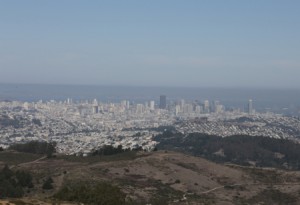 Downtown SF from San Bruno Mountain